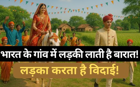 भारत के वो गांव जहाँ शादी के बाद लड़की खुद लड़के को लेने आती है – जानिए ये अनोखी परंपरा!