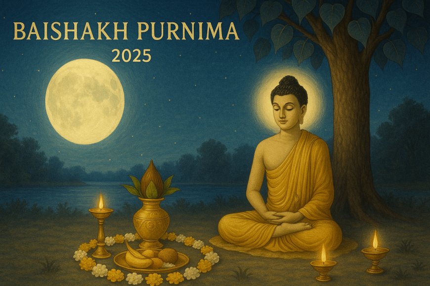 बैशाख पूर्णिमा 2025: बुद्ध जयंती की सही तारीख, महत्व और पूजा विधि जानें!”