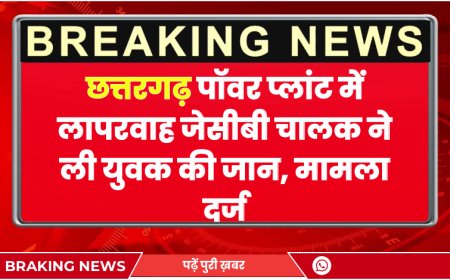 छत्तरगढ़ पॉवर प्लांट में लापरवाह जेसीबी चालक ने ली युवक की जान, मामला दर्ज