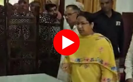 अनूपगढ़ में विधायक का फूटा गुस्सा: ‘आधे घंटे से खड़ी हूं, एसडीएम साहब बाहर आइए!’