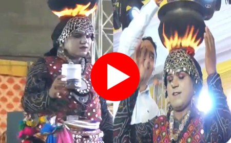 राजस्थानी कलाकार ने सिर पर आग जलाकर बनाई चाय! दिमाग हिला देगा यह Video