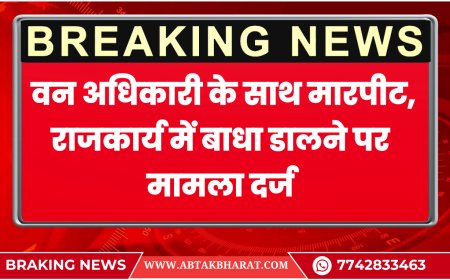 Bajju: वन अधिकारी के साथ मारपीट, राजकार्य में बाधा डालने पर मामला दर्ज