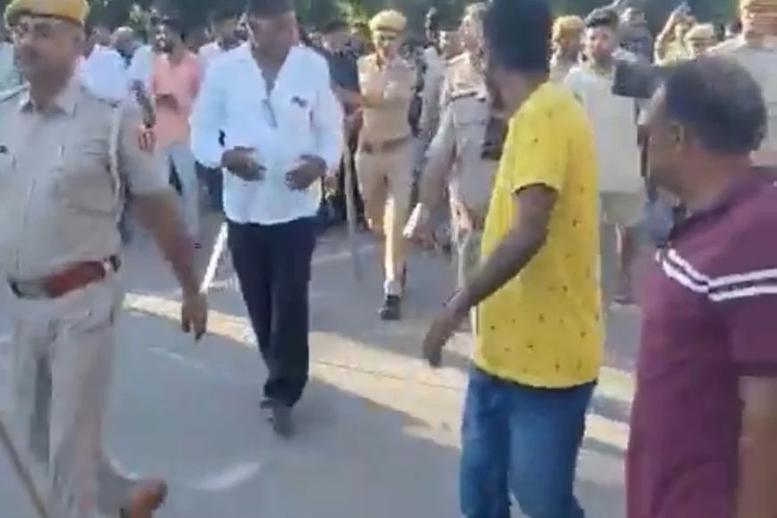 स्कॉर्पियो ठगी का काला खेल: 55 करोड़ का फर्जीवाड़ा, प्रिंस सैनी को पुलिस ने बाजार में घुमाया!