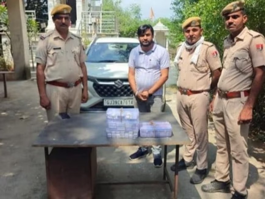 आबूरोड में पुलिस की बड़ी कार्रवाई: कार से बरामद 45.6 किलो चांदी और 10 लाख नकद, आरोपी गिरफ्तार | Sirohi News