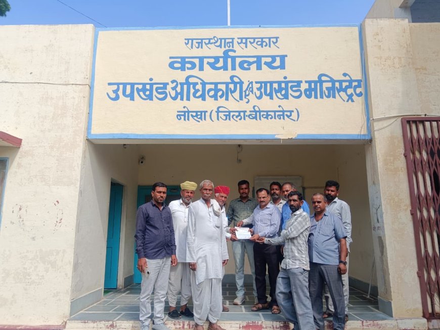 नोखा: असमय बारिश से शोभाणा पंचायत में फसलें चौपट, किसानों ने मांगा मुआवज़ा