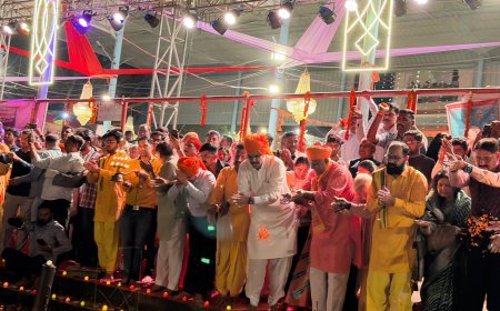 कोलायत में कार्तिक पूर्णिमा मेला: कपिल मुनि सरोवर पर आस्था का विशाल सैलाब, महाआरती ने मोहा मन