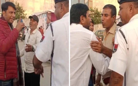 पुष्कर मेले में दबंगई: IG का रिश्तेदार बताकर युवकों का हंगामा, पुलिस को दी बंदर बनाने की धमकी