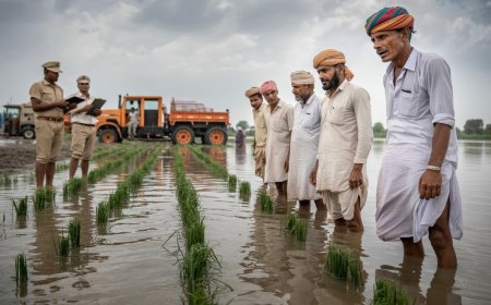 भजनलाल सरकार ने खोला खजाने का मुंह: 31 जिलों के 50 लाख किसानों को मिलेगा 1000 करोड़ रुपये का मुआवजा