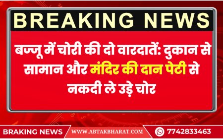 बज्जू में चोरी की दो वारदातें: दुकान से सामान और मंदिर की दान पेटी से नकदी ले उड़े चोर
