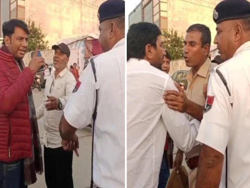 पुष्कर मेले में दबंगई: IG का रिश्तेदार बताकर युवकों का हंगामा, पुलिस को दी बंदर बनाने की धमकी