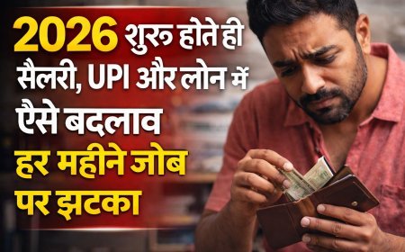 2026 शुरू होते ही सैलरी, UPI और लोन में ऐसे बदलाव होंगे जो हर महीने आपकी जेब को झटका दे सकते हैं