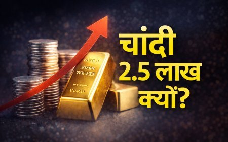 चांदी 2.5 लाख के करीब क्यों पहुंची? सोने में उछाल के पीछे वो वजहें जो हर निवेशक जानना चाहता है