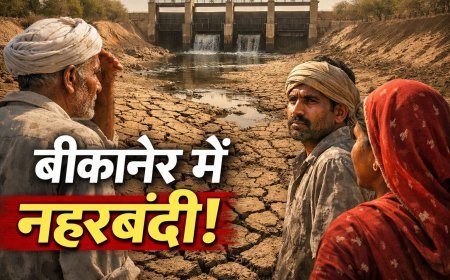 बीकानेर में नहरबंदी को लेकर बड़ी अपडेट: मार्च नहीं, अब अप्रैल के बाद शुरू होगी मरम्मत