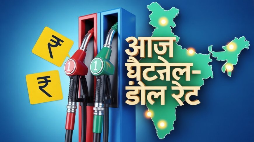 Petrol Diesel Price Today: आज पेट्रोल-डीजल के ताज़ा रेट
