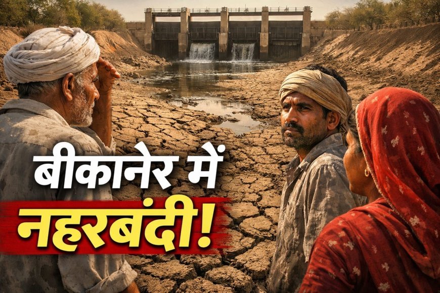 बीकानेर में नहरबंदी को लेकर बड़ी अपडेट: मार्च नहीं, अब अप्रैल के बाद शुरू होगी मरम्मत