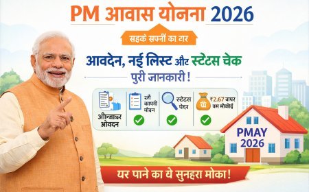 PM Awas Yojana 2026: आवेदन कैसे करें, नई लिस्ट देखें और स्टेटस चेक करें – पूरी गाइड