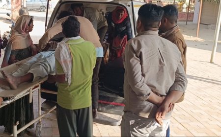 खाजूवाला में घरेलू विवाद से परेशान पति ने पिया जहर, हालत गंभीर, PBM रेफर