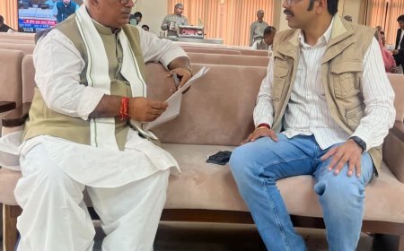 रणजीतपुरा छात्रा हत्याकांड: विधायक अंशुमान भाटी ने गृहमंत्री से की मुलाकात, CM भजनलाल से भी करेंगे चर्चा