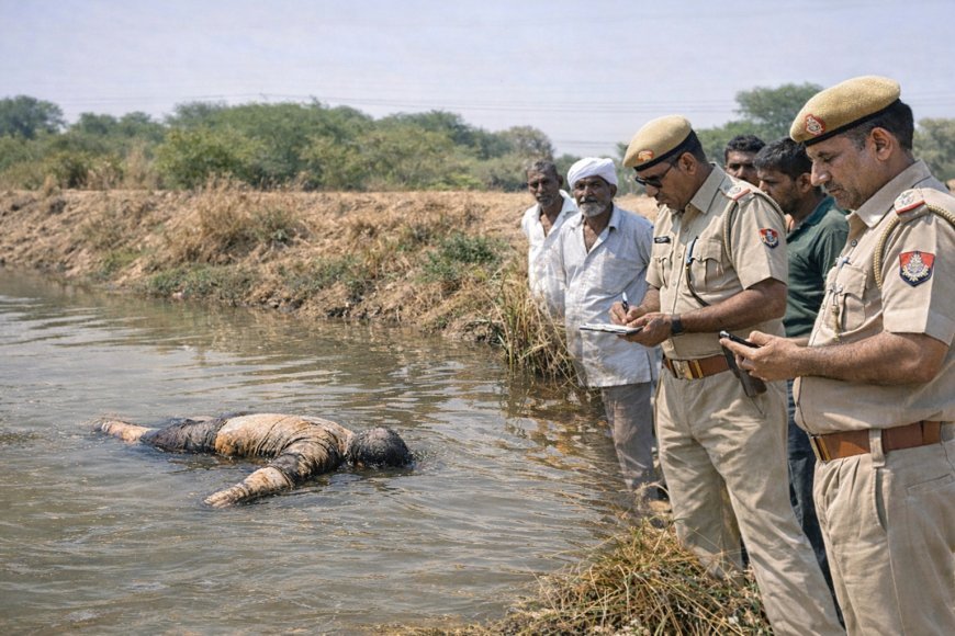 पूगल नहर में मिला अज्ञात शव, पुलिस ने कराया अंतिम संस्कार | Pugal News