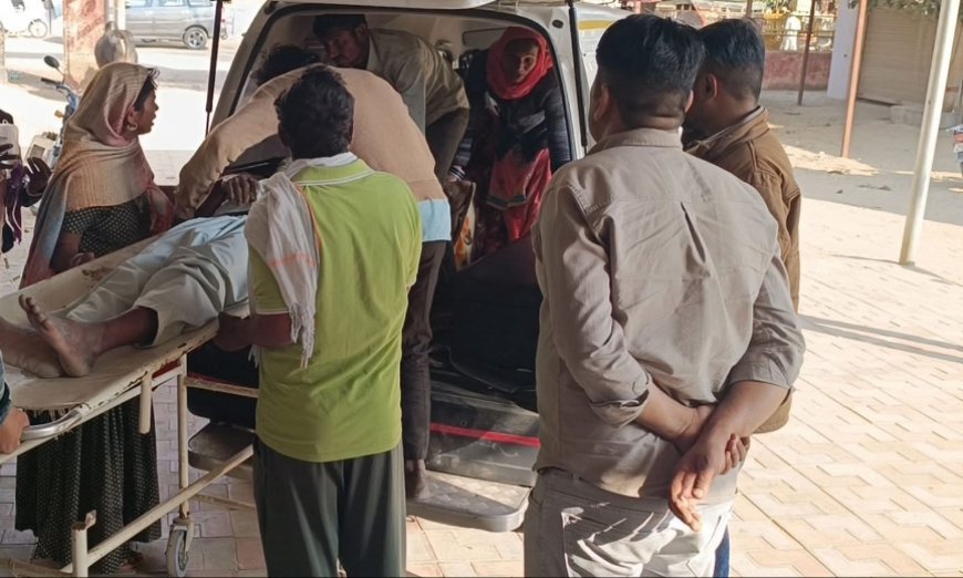 खाजूवाला में घरेलू विवाद से परेशान पति ने पिया जहर, हालत गंभीर, PBM रेफर