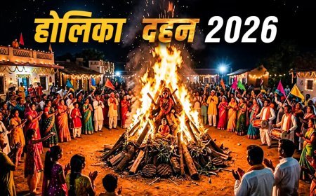 Holika Dahan 2026: 2 या 3 मार्च? जानें सही तिथि, मुहूर्त और चंद्र ग्रहण का असर