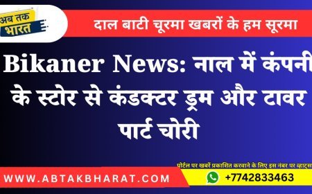 Bikaner News: नाल में कंपनी के स्टोर से कंडक्टर ड्रम और टावर पार्ट चोरी