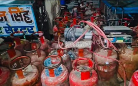 Bikaner News: रसद विभाग की बड़ी कार्रवाई, 46 घरेलू गैस सिलेंडर जब्त
