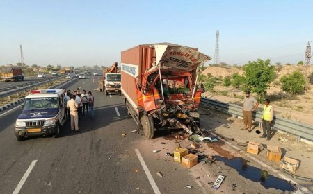 Bikaner News: भारतमाला सड़क पर दर्दनाक हादसा, ट्रक चालक सहित दो की मौत