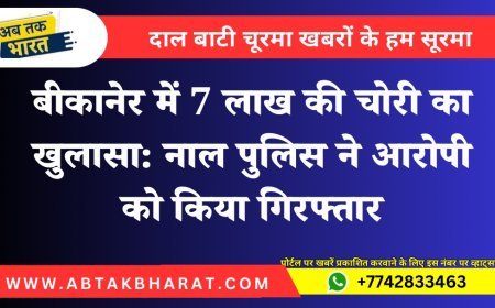 बीकानेर में 7 लाख की चोरी का खुलासा: नाल पुलिस ने आरोपी को किया गिरफ्तार